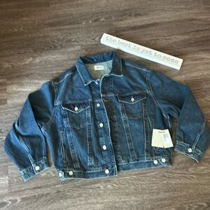 AGOLDE WOMANS OVERSIZED JEAN JACKET “NEW”(LARGE)
